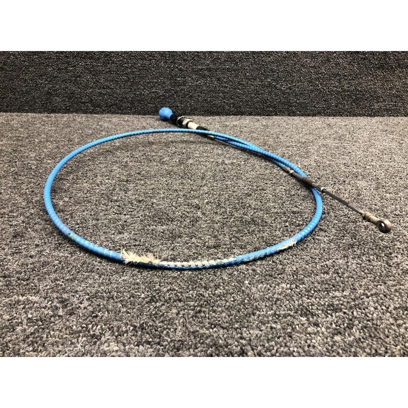 36-380061-3 Beech F33A Vernier Propeller Control Cable Assy (L: 75.25)