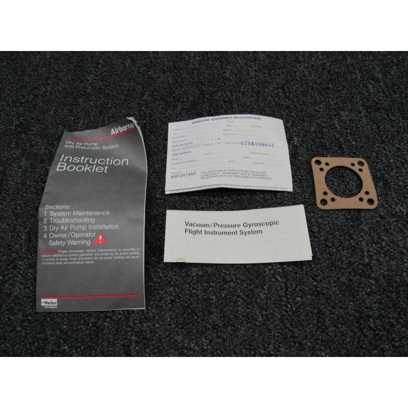 4A2-4 Parker Airborne Standby Vacuum Air Pump (28V) (NEW OLD STOCK) (SA)