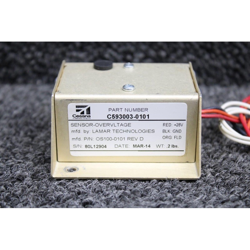 OS100-0101 (Alt: C593003-0101) Lamar Overvoltage Sensor (Volts: 28)