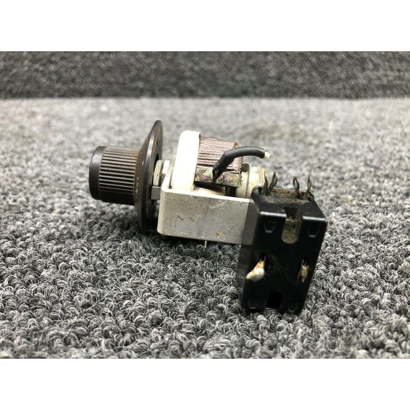 18492-002 (USE: 484-577) Piper PA32-260 Ohmite Rheostat Assembly W/ Switch (12V)