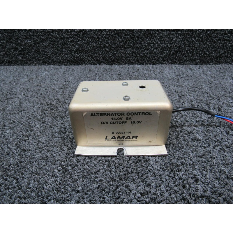 B-00371-14 Bellanca 8KCAB Lamar Alternator Controller (Volts: 14, Amps: 5)