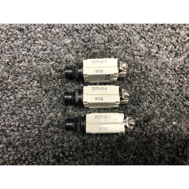 Klixon Breaker Switch Set of 45 (Volts: 28, Amps: 1-20)