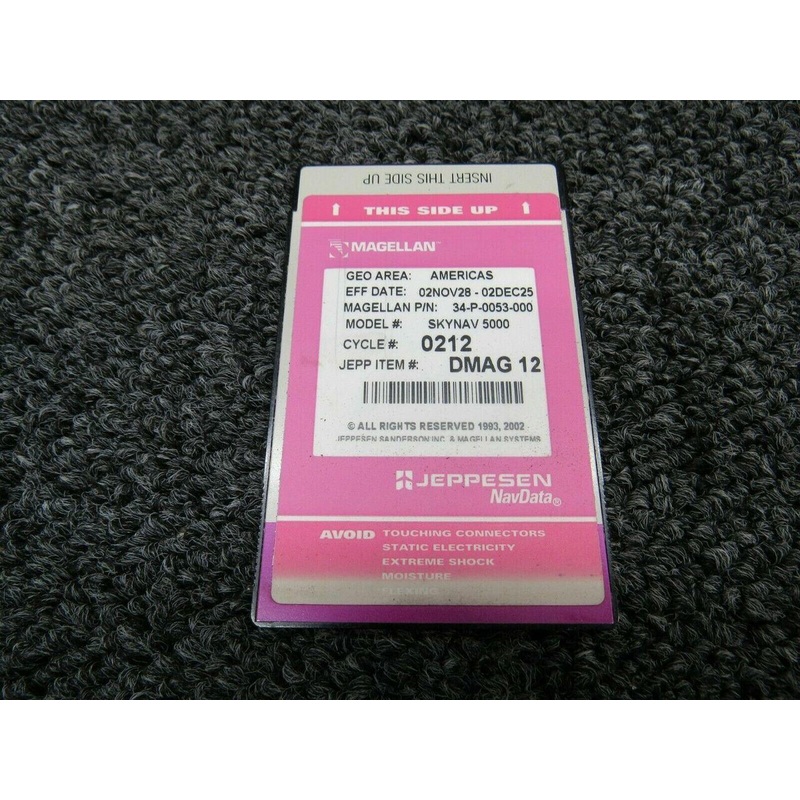 Magellan SKYNAV 5000 GPS Unit W/ Tray and Data Card