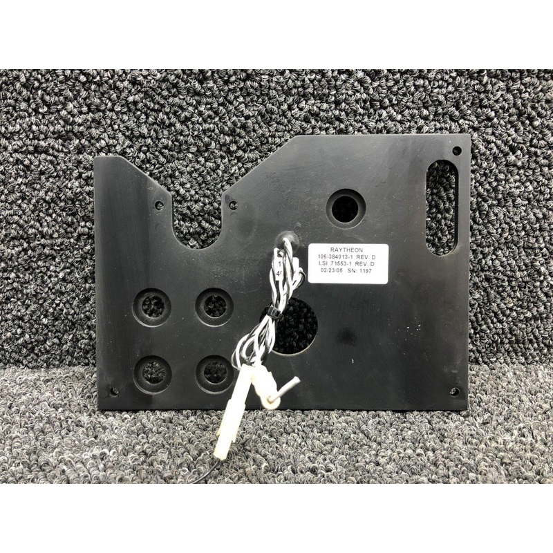 106-384013-1 (MPN: 71553-1) Beech 58 Raytheon Lighted Control Panel (28V) (NOS))
