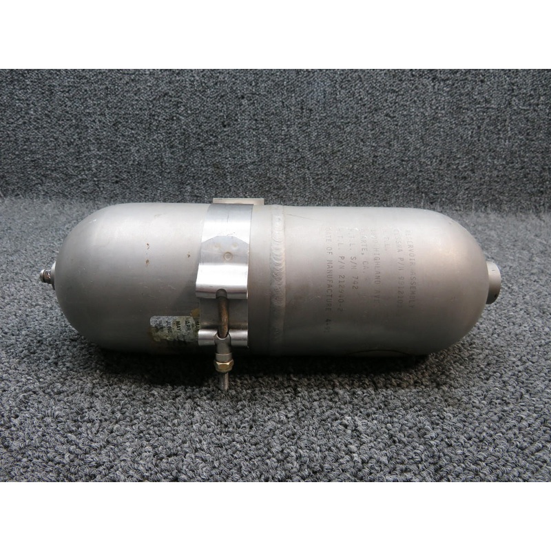 9912103-3 (MPN: 212940-2) Cessna H.T.L Emergency Landing Gear Reservoir Assembly