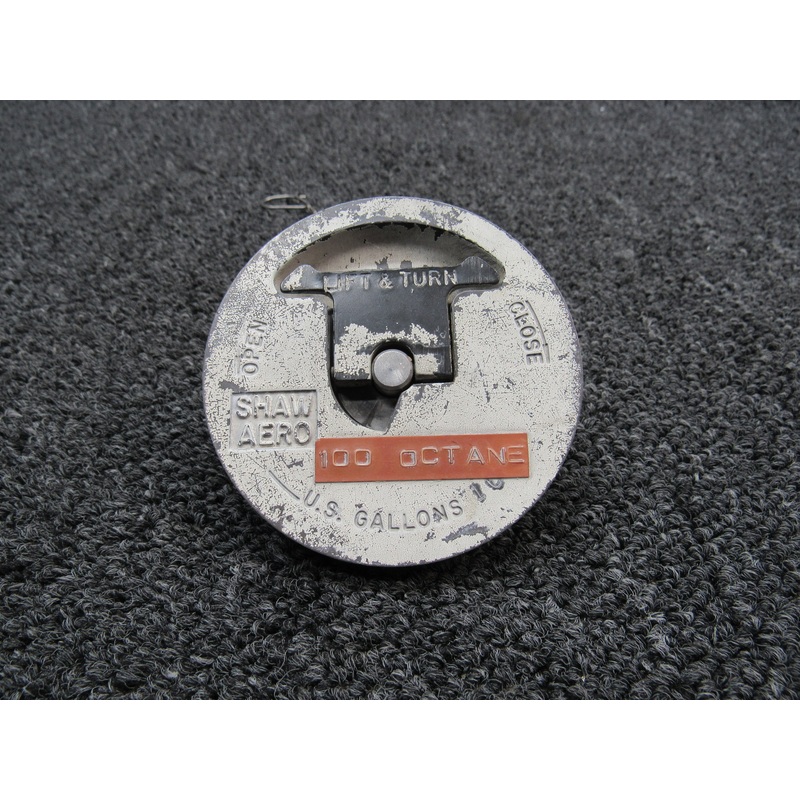 99321 / 516-002 / 416-85 Beechcraft K-35 Shaw Aero Fuel Cap Assy W/ Chain
