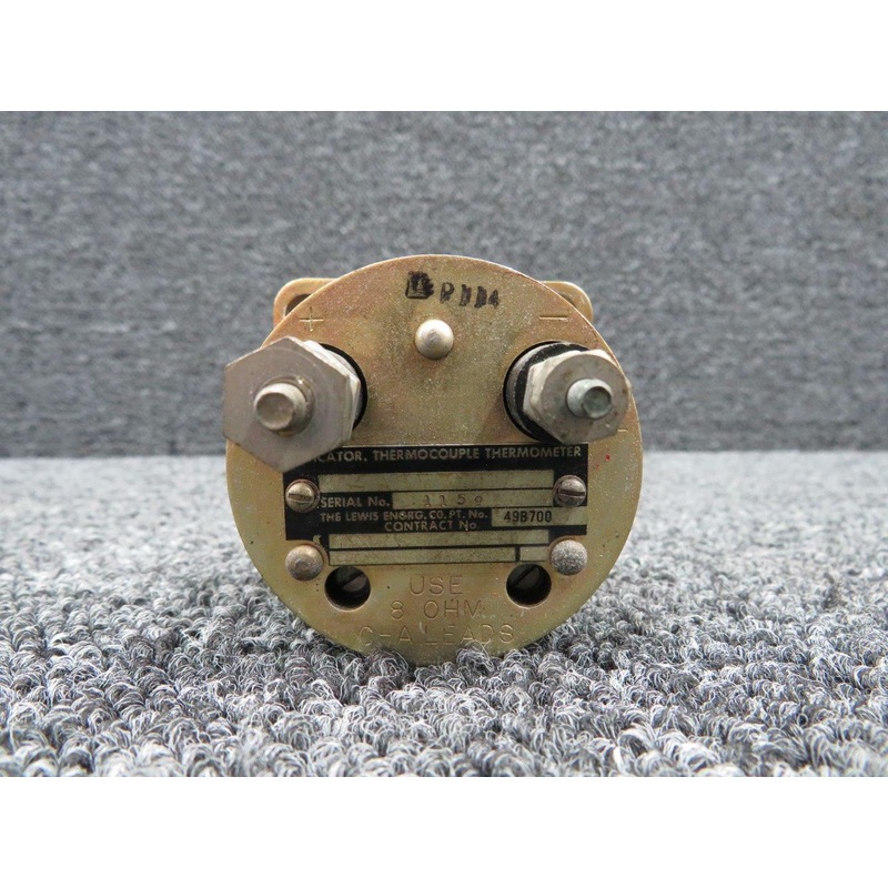 49B700 (ALT: 660109-000) Lewis Exhaust Gas Temperature Indicator