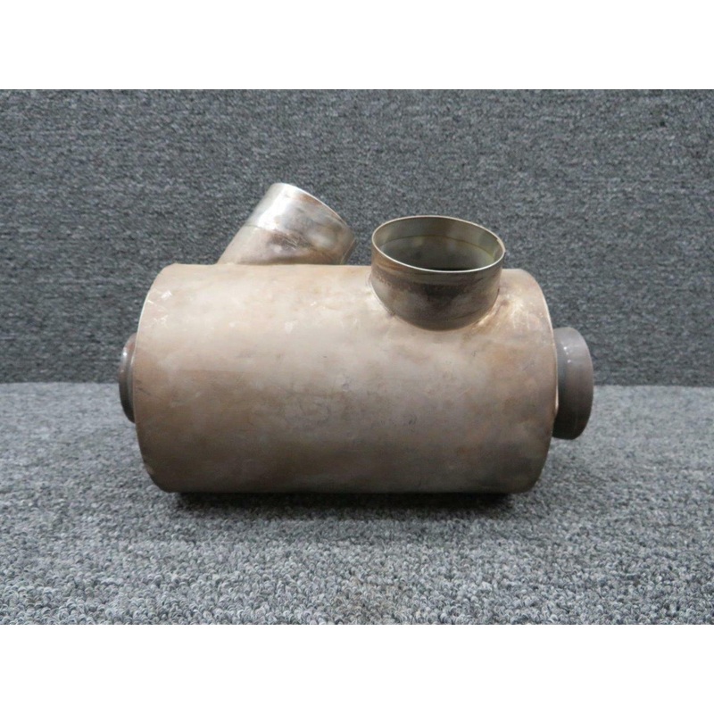 701-19 Continental IO-520-BA2 Hanlon and Wilson 8046-1 Muffler RH with Shroud