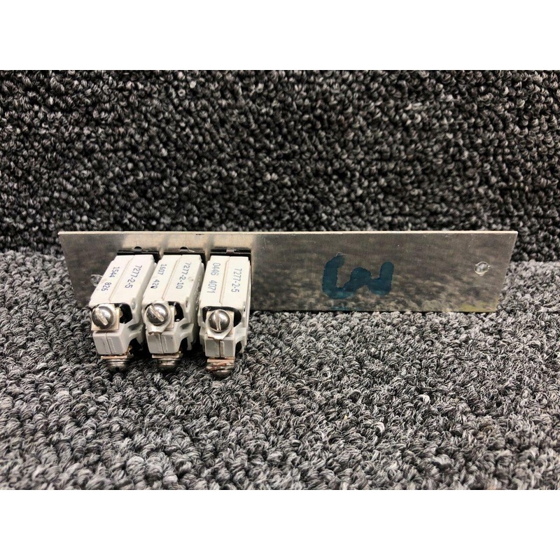 7277-2 Klixon Avionics Radio Breaker Panel (Amps: 5, 10)