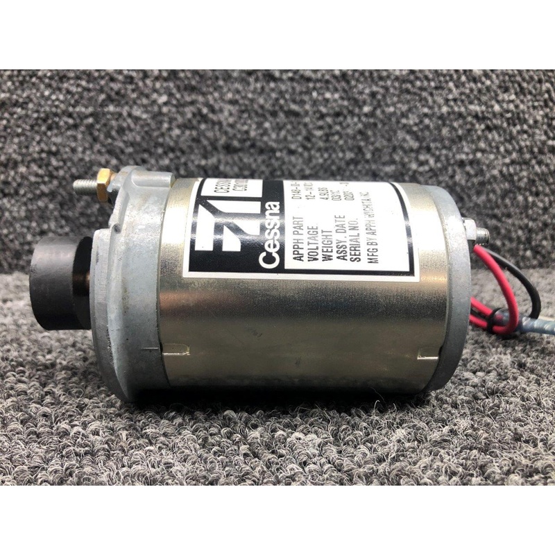 D148-00-1 (ALT: C301002-0309RX) Cessna 172H APPH Flap Motor Assembly (12-14V)