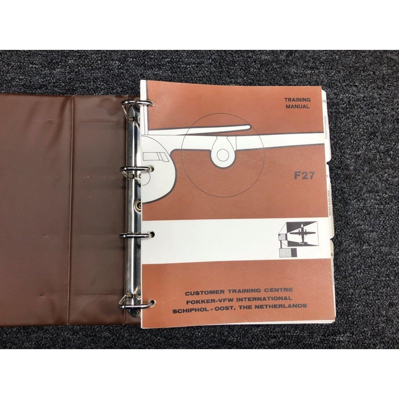 Fokker F27 Friendship Training Manual