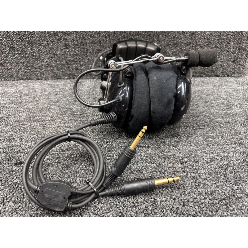 RA900 Rugged Air General Aviation Instructor Pilot Headset with Push-To-Talk
