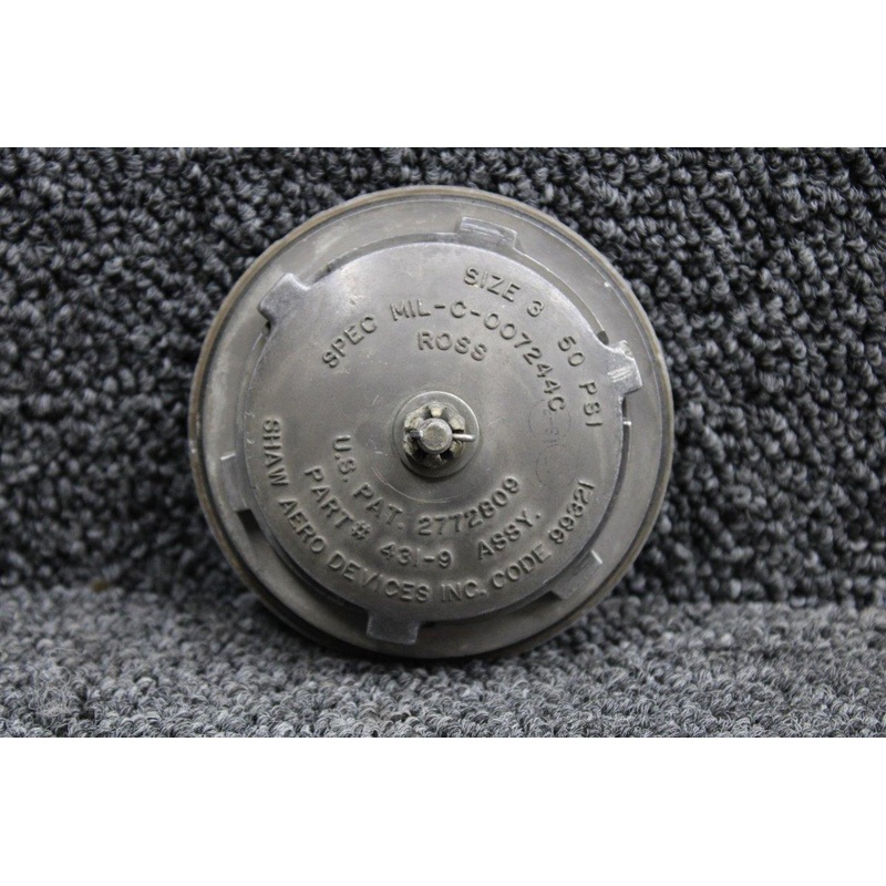 431-9 Shaw Aero Fuel Cap Assembly (SA) (a)