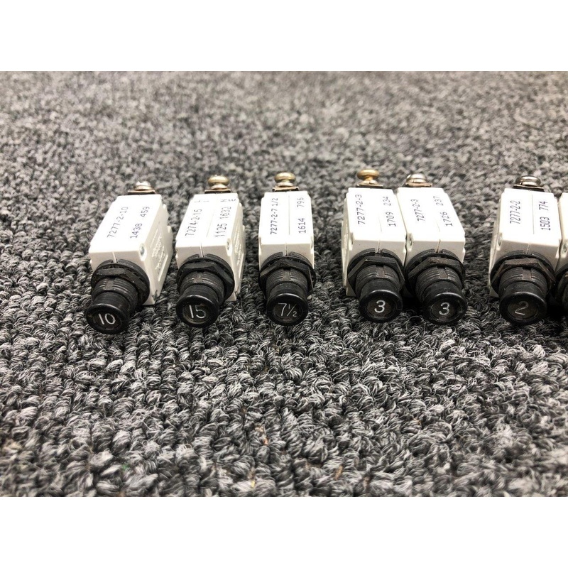 7277 Klixon Circuit Breaker Set (Amps: Various)
