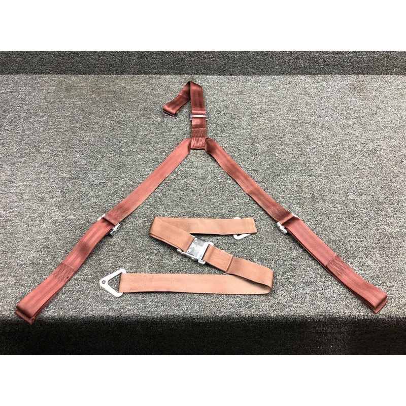 S-1746B2 (Use: LL01AL28AL30AA) Beltmaster Pilot Seatbelt Harness with Straps