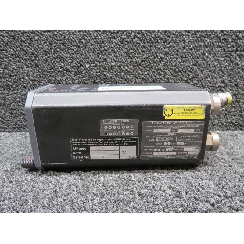 9D-80130-32 Innovative Solutions Air Data Display Unit w Config Module (24, 28V)