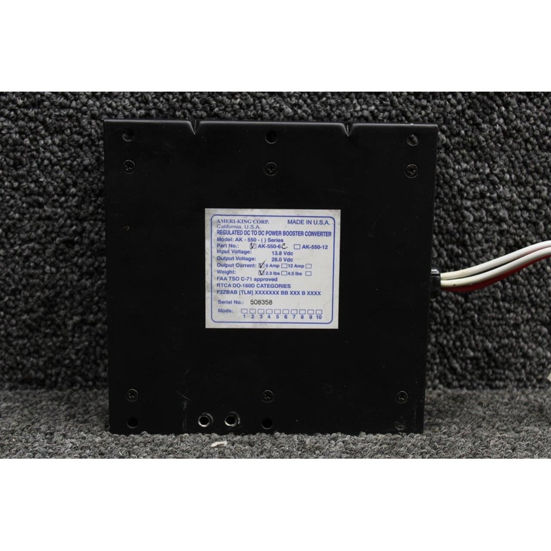AK-550-6C Ameri-King Regulated DC to DC Power Booster Converter (14/28V, 6A)