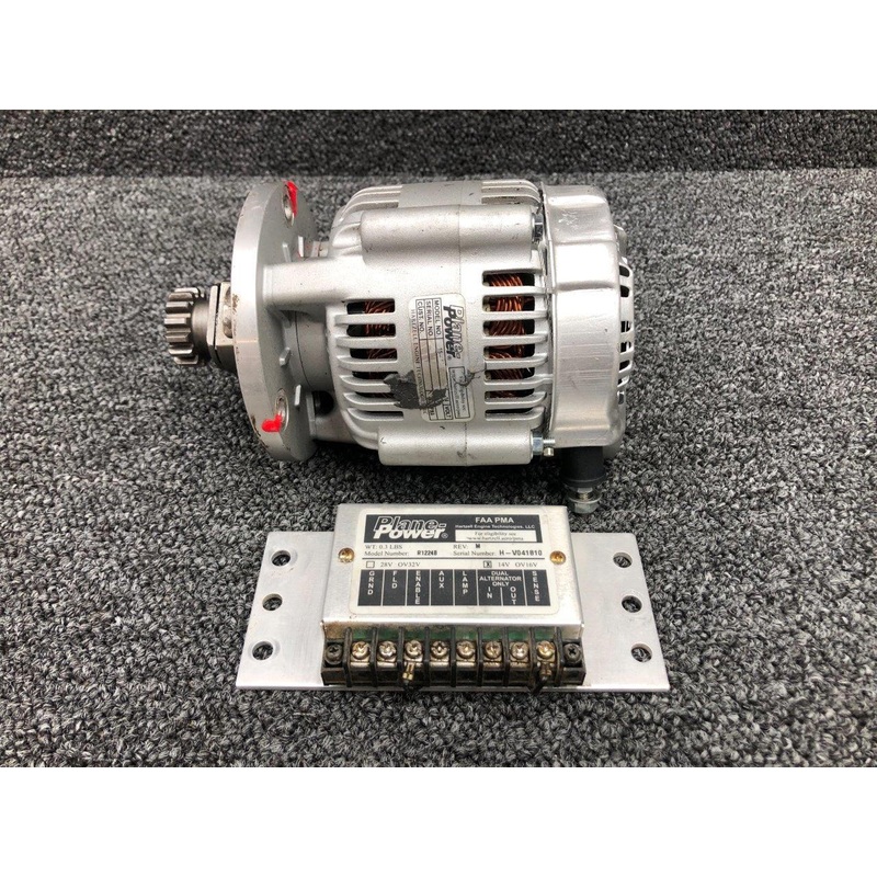 15-1014 / R1224B Continental O-300-D Plane Power Alternator W/ Regulator & STC