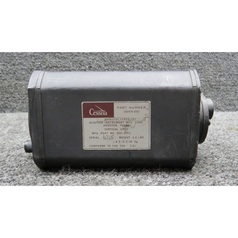 300-3CFC (Alt: C661076-0103) AIM Vertical Gyro Indicator