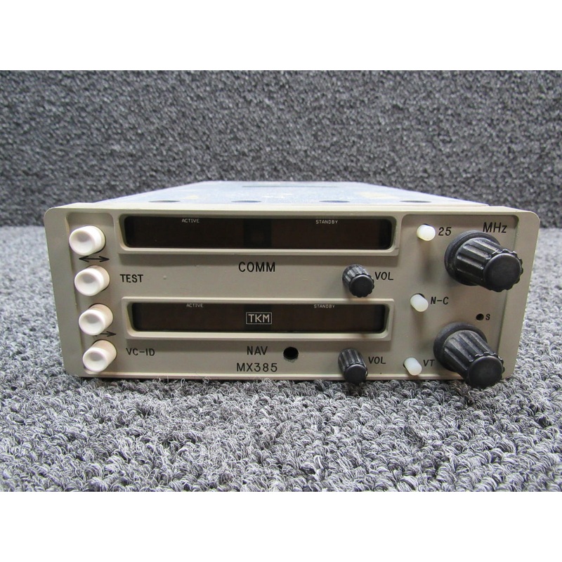 TKM MX-385 NAV / COM Radio W/O Tray (Volts: 28)