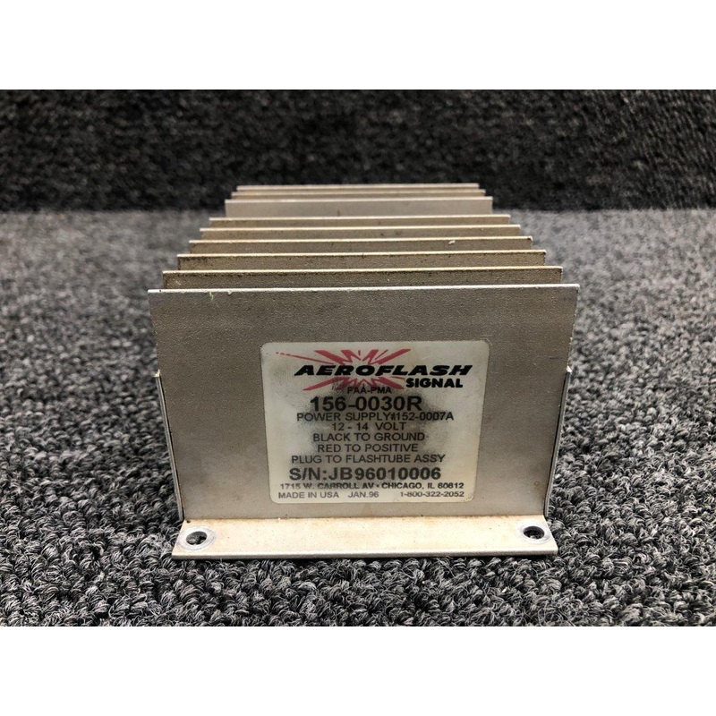 156-0030R (Alt: 152-0007A) Aeroflash Power Supply Assembly (Volts: 12-14)