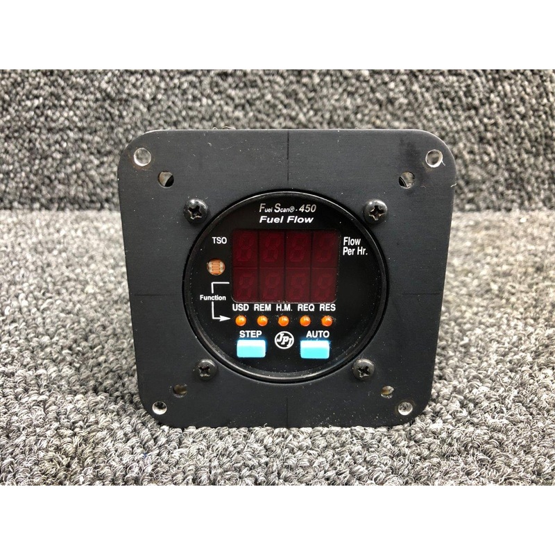 450000-9 JP Instruments Digital Fuel Flow Meter W/ Flow Transducer (11-30V)
