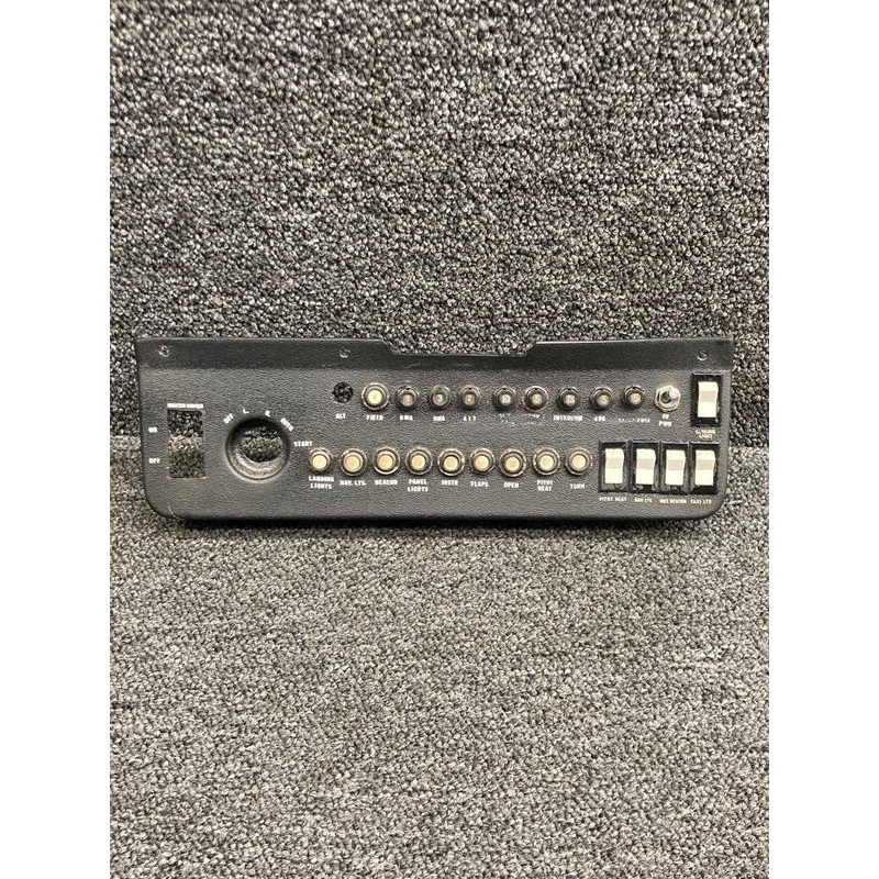 0513076-3 (USE: 0513076-43) Klixon Circuit Breaker Panel Assy W/ Breakers