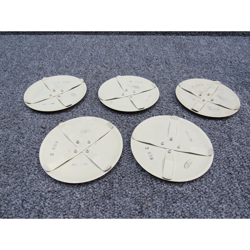 3-639 American Champion Citabria Inspection Plate Set of 5 (NOS) (SA)