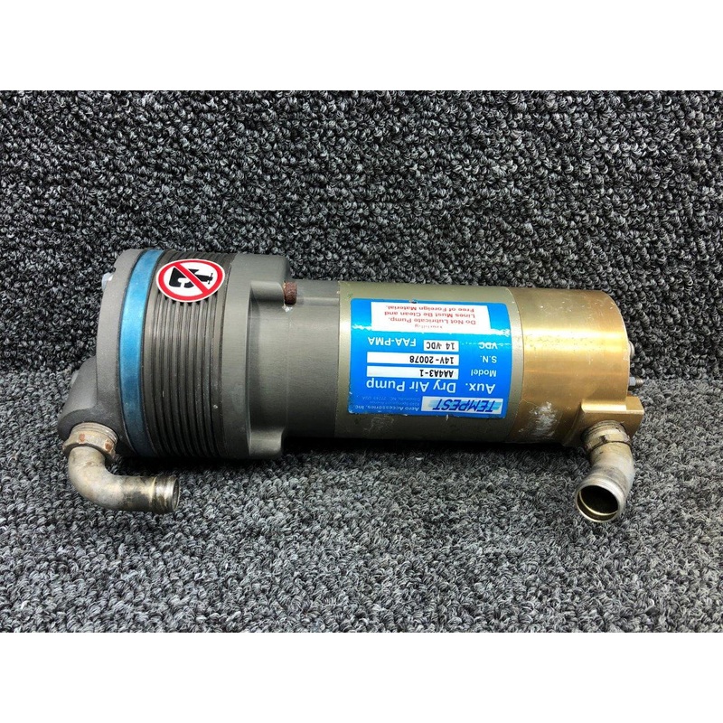 AA4A3-1 Lycoming IO-360-C1C6 Tempest Dry Air Pump Assy (14V) (Prop Struck, CORE)