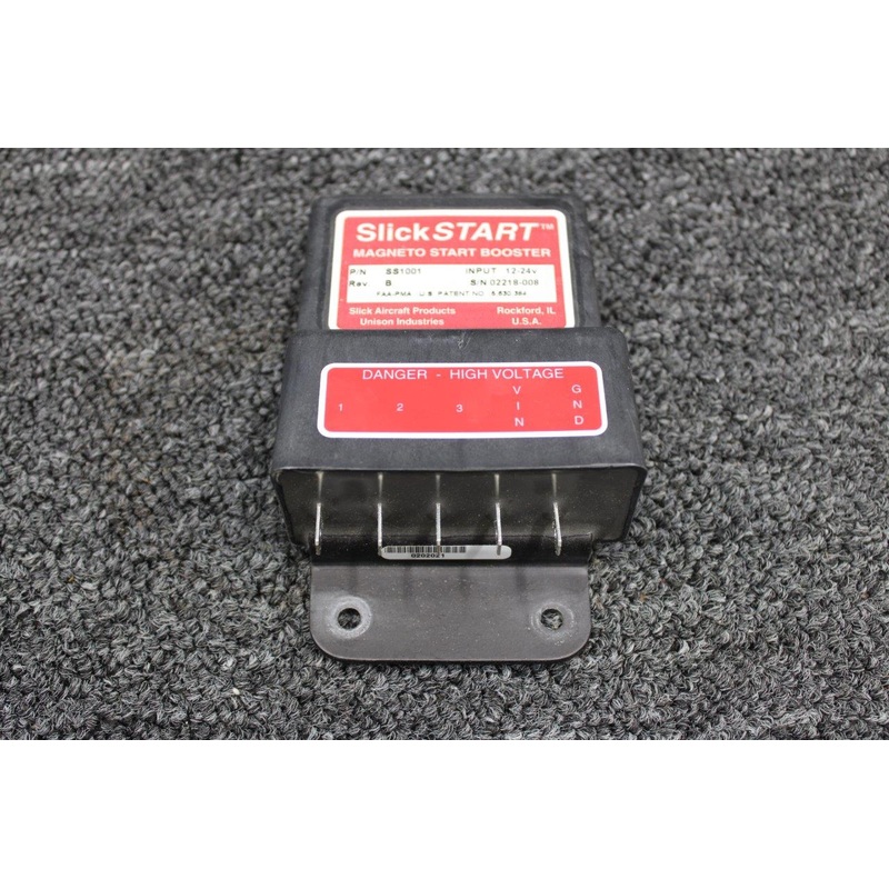 SS1001 Unison Slickstart Magneto Start Booster Assy (12-24V) (New Old Stock)
