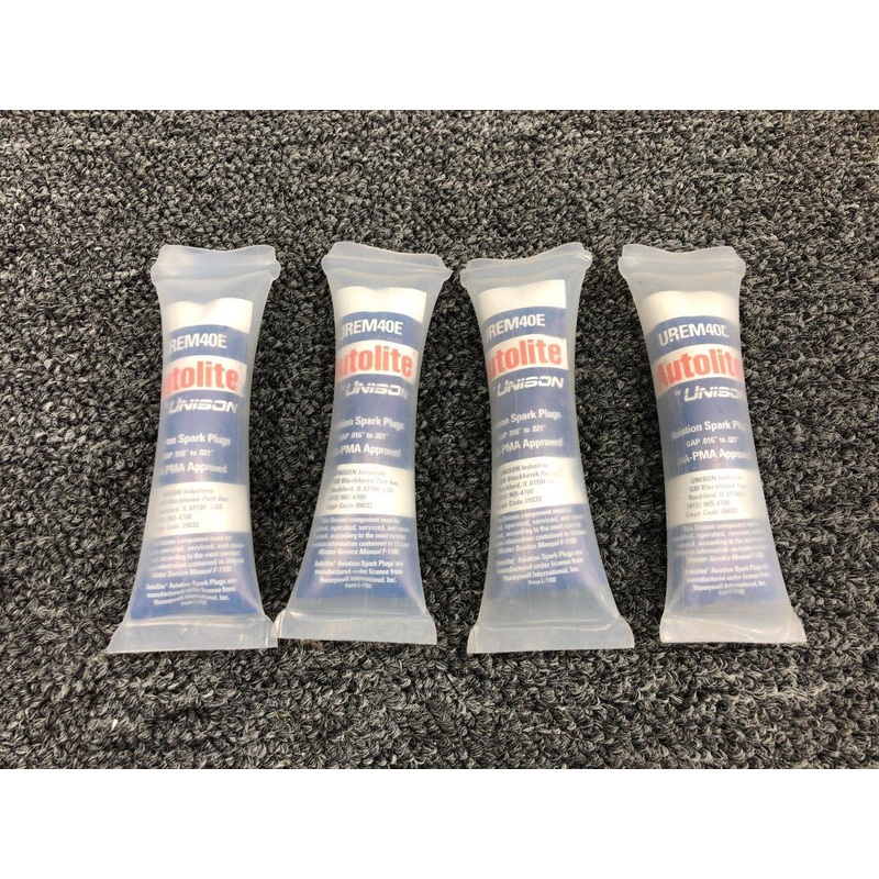 UREM40E (ALT: REM40E) Autolite Spark Plug Assembly Set of 4 (NEW OLD STOCK)