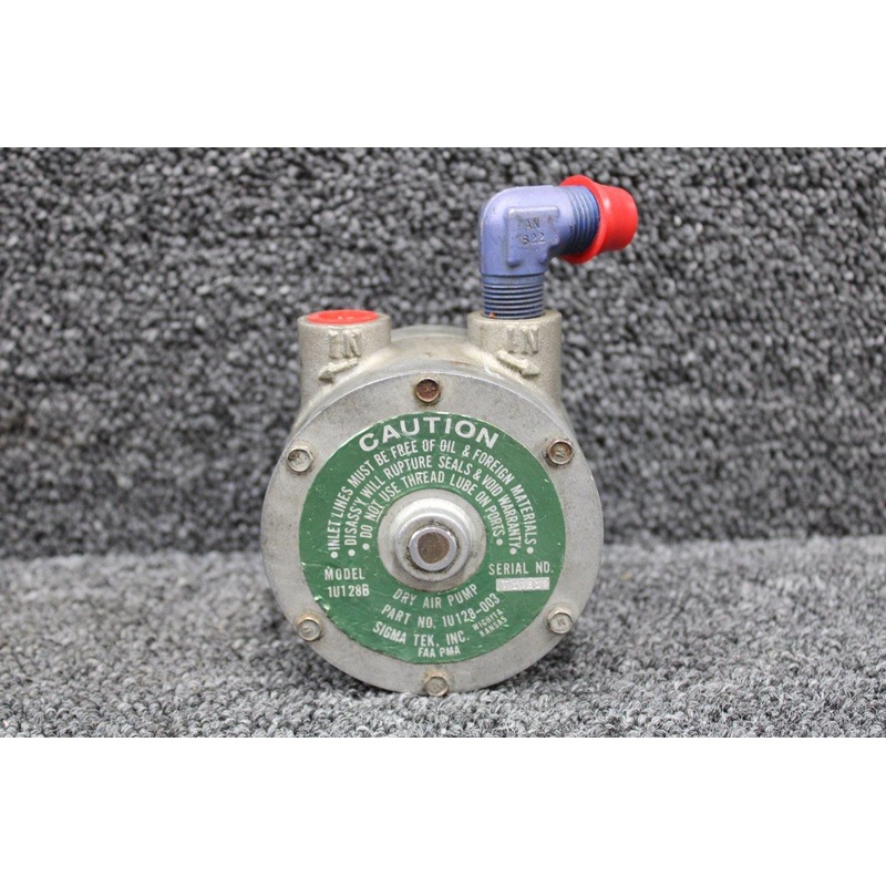 1U128-003 (Use: 1U128-005) Sigma Tek 1U128B Dry Air Pump Assembly