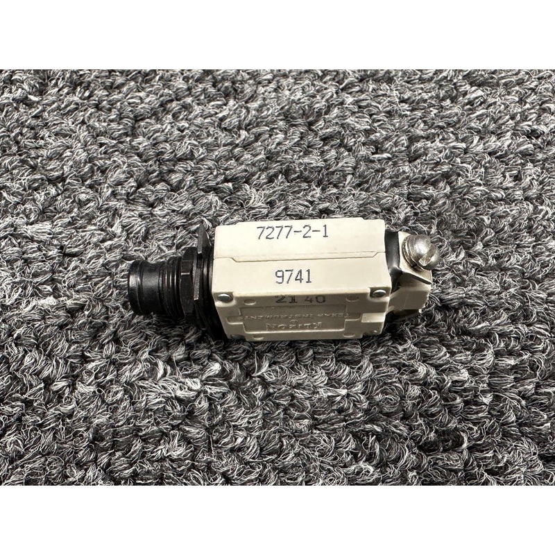 7277-2-1, 7277-2-2, 7277-2-5 Klixon Circuit Breaker Set of 28 (Various Amps)