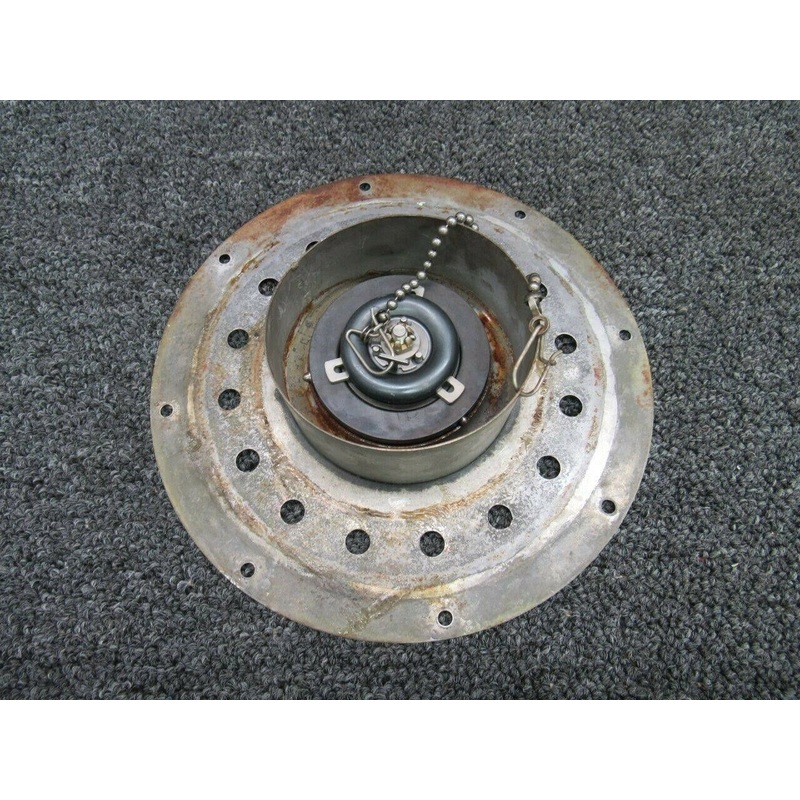 0721303-8, 0721303-7 Cessna 320 Shaw Aero Fuel Cap & Adapter Assy