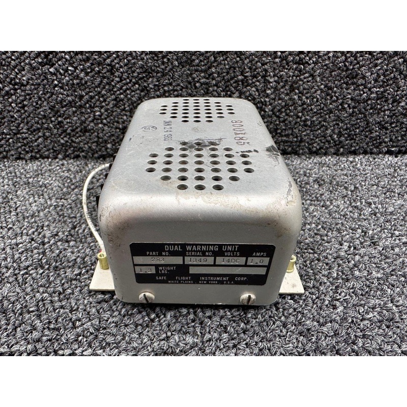 800185 (Alt: 283) Mooney Safe Flight Dual Warning Horn (Volts: 14) (Amp: 1)