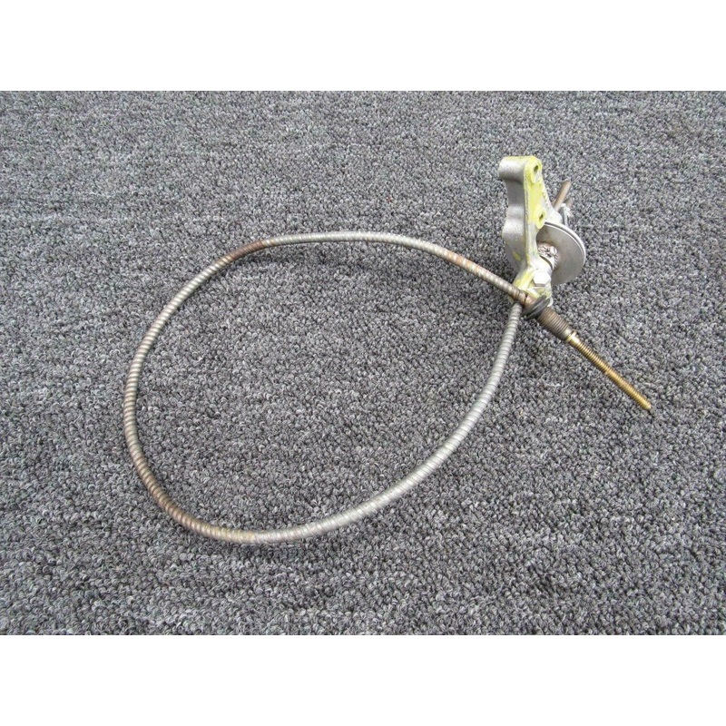 108-2241608 Stinson 108-3 Control Cable Assy Elevator Trim (L: 34 Overall)