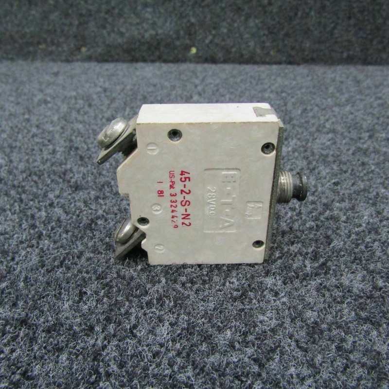 45-2-S-N2 (Alt: 454-645) ETA Circuit Breaker 100 Amp, 28V (C20)