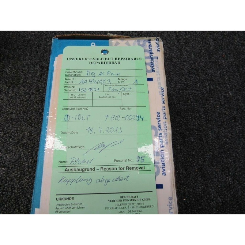 AA441CC3 Tempest Dry Air Pump (CORE) (SA)