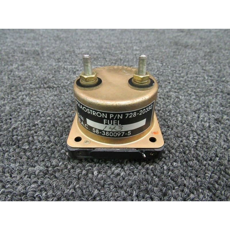 728-20350 (Alt: 58-380097-5) Phaostron Fuel Level Indicator (14-28V) (SA)