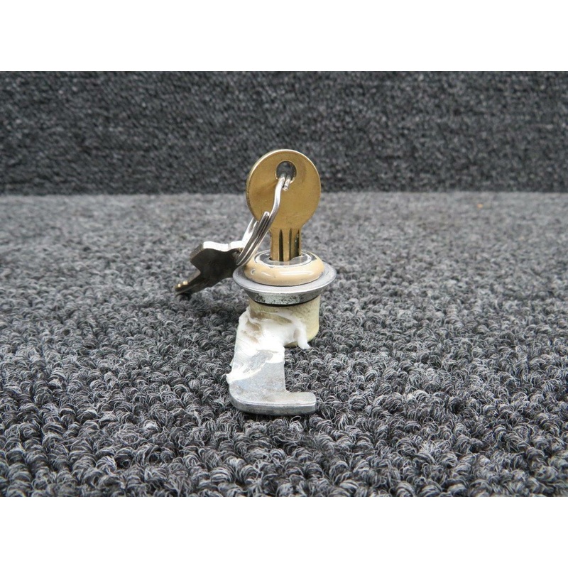 A-510-2 (USE: C292501-0106) Cessna T210N ACS Products Co. Ignition Switch W/ Cabin Door Lock & Keys (Volts: 28)