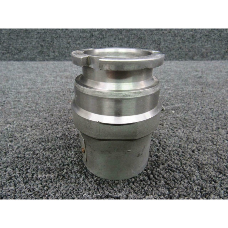 J72A-SVNO-B Air Tractor AT-301 Emco Wheaton Adapter Coupler (Stainless)