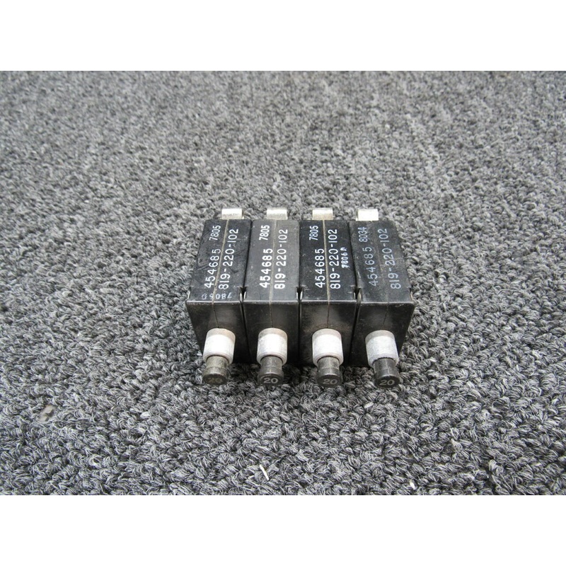 454-685 AMF Circuit Breaker 20 Amp Set of 4 (SA)