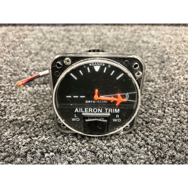 Cessna 182 P/Q Aero Trim Aileron Trim Indicator Kit W/ Relay & Wiring Harness (Volts: 14-28) (PPP)