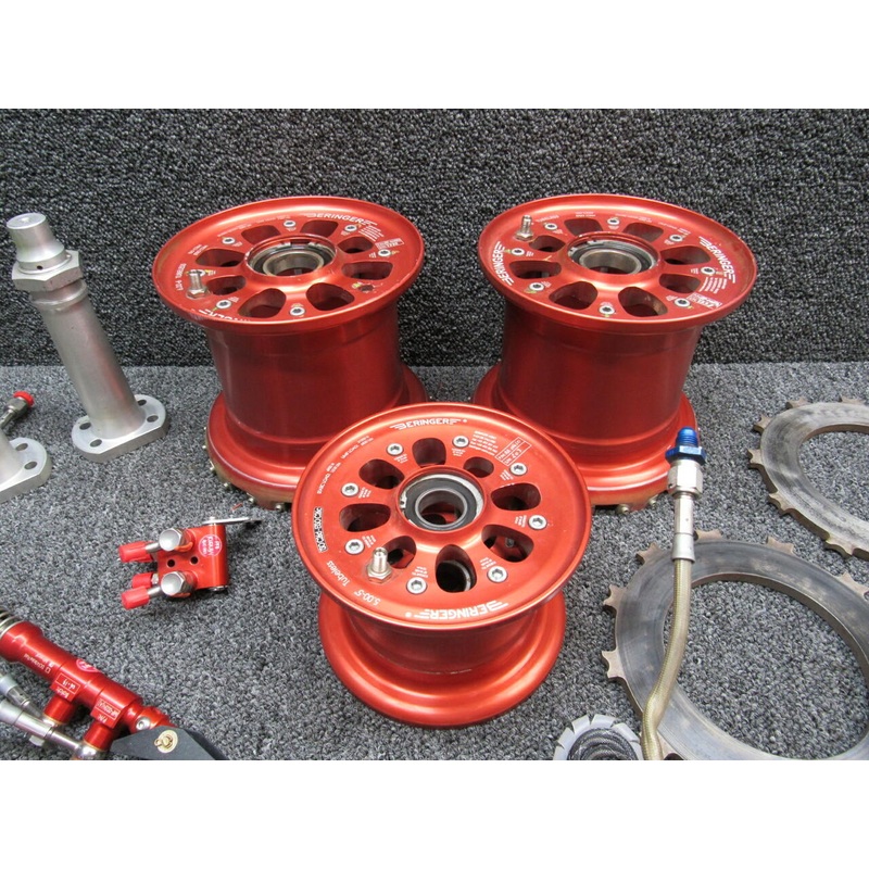 RA-041-(R) / RF-006(A) Cirrus SR22T Beringer Aero Wheel and Brake Kit (Hours: 695.5)