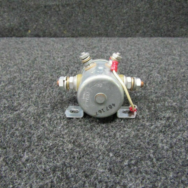 487167 (USE: 70-117224-3) Piper PA-31T RBM Solenoid Relay (24V) (C20)