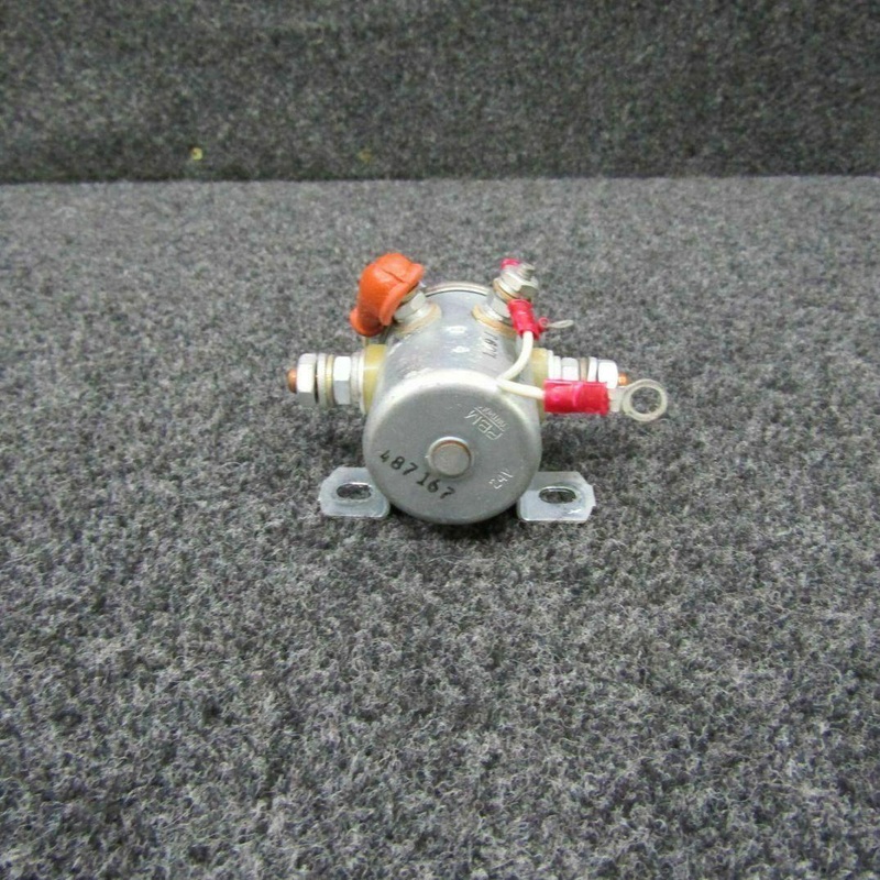 487167 (USE: 70-117224-3) Piper PA31T RBM Solenoid Relay 24V (C20)