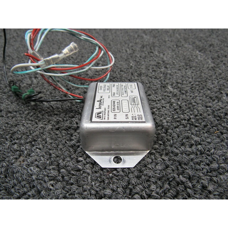 635-62448 (ALT: 484-100) Mooney M20E InterAv Over Voltage Relay (Volts: 16 Trip)