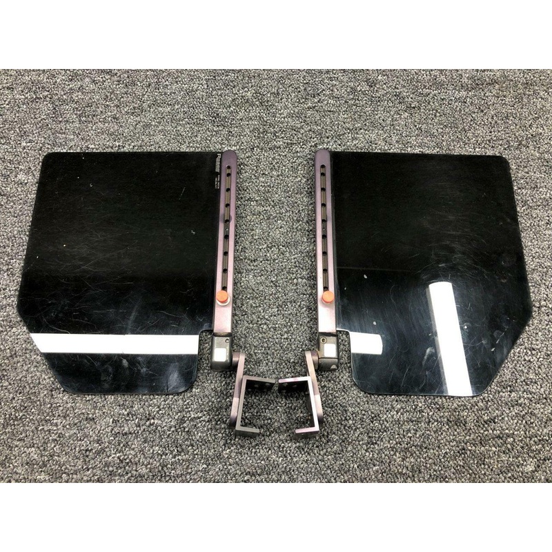 R1180003-0 Cessna T210F Rosen Sun Visor Assembly Set