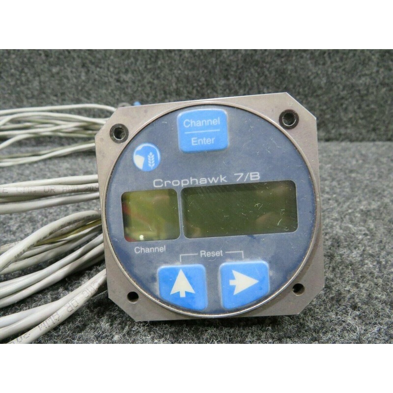 210-124-00 Crophawk 7/B Onboard Systems Indicator W/ Harness