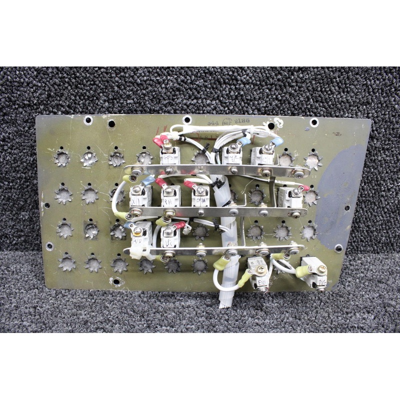 5218036-2 (WEU: 5218036-3) Cessna 402C Klixon Circuit Breaker Panel Assembly RH (Volts: 28)